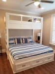 Master Bedroom, King with Twin Bunk 